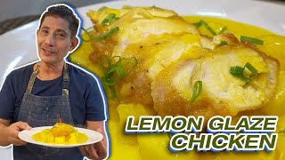 LEMON GLAZE CHICKEN  CHEF BOY LOGRO [upl. by Eirot466]