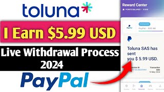 Toluna Influencers Se Paise Kaise Kamaye 2024  Toluna Influencers Payment Proof  Toluna PayPal [upl. by Enitram]