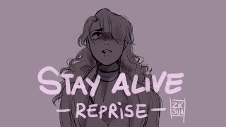 STAY ALIVE REPRISE  Hamilton Animatic [upl. by Marozas213]