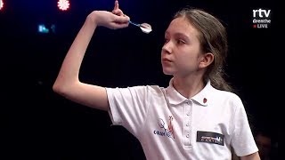 2018 Bauhaus Open Darts Girls Final Klochek vs Rietbergen [upl. by Reinaldos429]