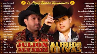 Julion Alvarez y Alfredo Olivas Exitos Mix  Mejor Música Romántica  Música de Banda 2024 [upl. by Morel]