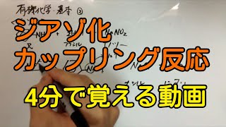 【化学】ジアゾ化・カップリング反応を4分で覚える！【ゴロ】 [upl. by Nagud276]