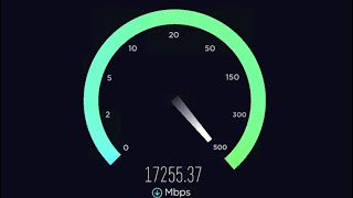 Speedtest 20Gbps connection [upl. by Nhor242]