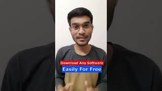 Download Any Software For Free 💯🔥  shorts youtubeshorts [upl. by Wakefield]