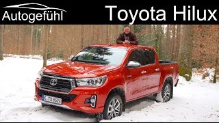 Toyota Hilux FULL REVIEW Executive 24 onroad vs offroad comparison  Autogefühl [upl. by Laetitia423]