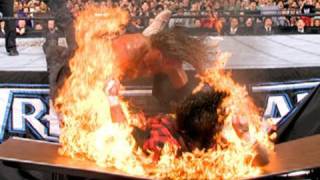 Edge Spears Mick Foley  WrestleMania 22 [upl. by Cristina921]