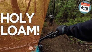 Following A 16YearOld Down A Scary Steep Technical amp Loamy Mountain Bike Trail [upl. by Huff]