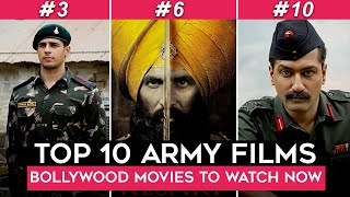 10 Army Bollywood Films That Will BLOW YOUR MIND [upl. by Barton212]