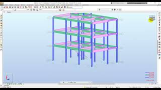 Etude complète bâtiment sur Robot  Modélisation  08 Escaliers [upl. by Nnylyam905]