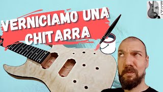 Verniciare una CHITARRA ELETTRICA Kit Fai da te Parte 4 [upl. by Feledy]