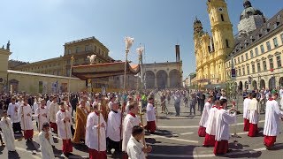 Fronleichnam München 2017 [upl. by Eeslek]