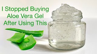 Make amp Preserve ALOE VERA GEL At Home Just Like Store Bought  2 METHODS  Without Refrigerator [upl. by Nirraj714]