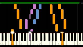 Ciacona in E Minor  BuxWV 160  D Buxtehude  Synthesia HD 60 fps [upl. by Kaye]