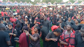 BEREKUM K FOSU BAND PERFORMS GHANA ADADAMU FUNERAL HIGHLIFE SONGS ghanahighlifemusic [upl. by Mosier]