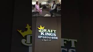 DraftKings CFO Being analytical means not being complacent shorts draftkings sportsbetting [upl. by Alolomo]