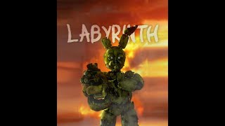 SFM FNaF  quotLABYRINTH REMIXCOVERquot gvsstudio  60BLESSED [upl. by Shifrah601]