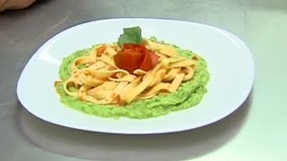 Como Preparar Pasta Vegetariana en Salsa de Arveja Guisantes  Hogar Tv por Juan Gonzalo Angel [upl. by Rajiv69]