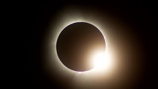 2024 Total Solar Eclipse Unedited 4k [upl. by Etennaej]