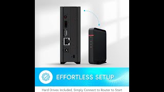 BUFFALO LinkStation 210 4TB 1 Bay NAS Network Attached Storage with HDD Hard Drives [upl. by Ngo]