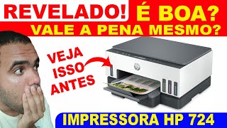 Impressora HP 724 é boa Impressora Multifuncional HP presta Impressora Barata Tanque de tinta [upl. by Ailel19]