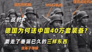 二戰時，德國為何送中國40萬套裝備要走了垂涎已久的三樣東西 學歷史知識 學歷史 知識 歷史 外星人 [upl. by Eelik]