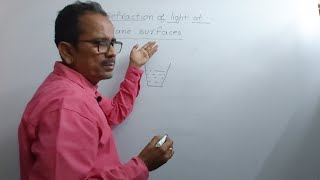 Refraction of light at plane surfaces class 10 CBSE DSC [upl. by Cooper520]