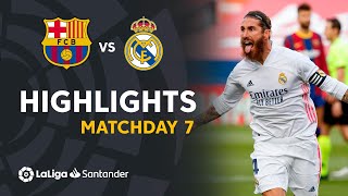 Highlights FC Barcelona vs Real Madrid 13 [upl. by Eremahs]