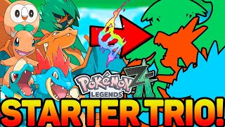 VAZOU OS INICIAIS DE POKÉMON LEGENDS ZA E NOVAS MEGA EVOLUÇÕES [upl. by Perlie762]