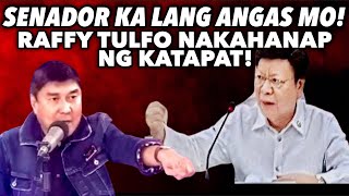 RAFFY TULFO NANGANGANIB SA MGA RETIRED GENERALS AT ILANG KONGRESISTA AT SENADOR NAMUMURO NA SIYA [upl. by Otter]