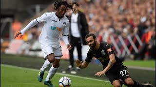 Renato Sanches vs Newcastle  Swansea Debut [upl. by Kramlich]