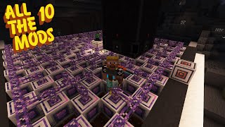 ATM10 Ep6 AE2 Autocrafting Powahful Reactors Bigger Farms [upl. by Barkley]