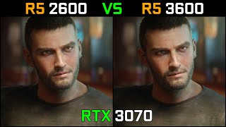 Ryzen 5 2600 vs Ryzen 5 3600  RTX 3070  Test in 8 Games  1080p  1440p [upl. by Ajidahk215]