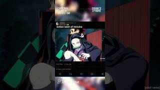 Nezukos action seen demonslayer tanjiro nezuko shorts fyp anime oruchimaru animeedit [upl. by Aicela898]