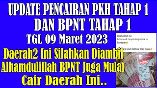 Pencairan PKH Tahap 1 BPNT Tahap 1 Daerah Ini Mulai Cair 2023 pkh hari ini [upl. by Raf]