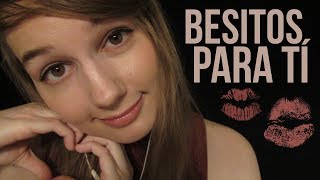 ASMR Besitos para tí 3 besos susurros atención personal afirmaciones positivas [upl. by Violet]