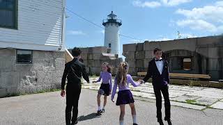 2024 USLHS Dance Off entry Portsmouth Harbor Lighthouse NH and McDonoughGrimes Irish Dance [upl. by Fink717]