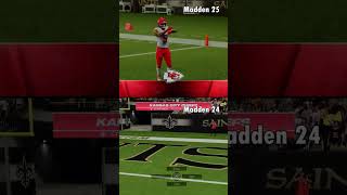 Madden NFL 25 vs 24 Comparison  PlayStation 5 madden25 ps5 [upl. by Mendoza578]