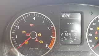 VW polo service light reset 20092017 [upl. by Ardnuhs]