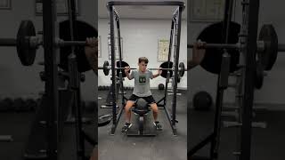 100 pound squat [upl. by Itsyrc]