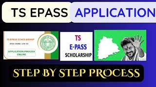 TS ePASS 202425 Fresh Scholarship Registrations I Required documents I renewal Step by steprenewal [upl. by Aehsel]