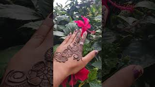 Very simple mehndi designs  mehndi  shorts  mehndi designs  easy beautiful mehndi designs [upl. by Anawot]