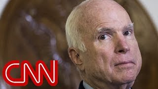 Reaction to John McCains no vote on Obamacare repeal [upl. by Nylatsirhc]