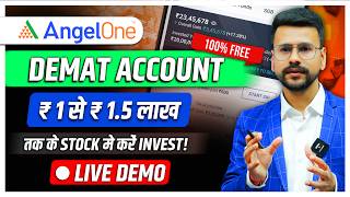 Angel One Account Opening 2024 100 FREE  Demat Account kaise Khole  How to Open Demat Account [upl. by Yesrej]