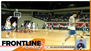 Gilas nagpractice sa harap ng fans bago ang FIBA Asia Cup Qualifiers  Frontline Pilipinas [upl. by Dudley]