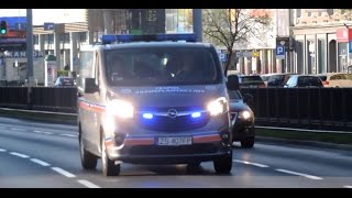 Alarmowo Zespół Transplantacyjny Szczecin  na sygnale karetki transportowe [upl. by Egarton477]