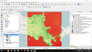 QGIS Map Algebra NDVI  VERSION II [upl. by Cristabel489]