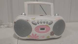 Vintage Next Play CD Player Radio Boombox NPF500B [upl. by Ruphina]