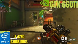 Overwatch 2 on i7 4790 and GTX 660 Ti 1080p 2024 [upl. by Nee]