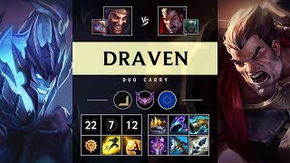 Draven ADC vs Darius Legendary  EUW Master Patch 1419 [upl. by Ridinger]