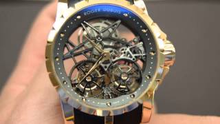 Roger Dubuis Excalibur Skeleton Double Flying Tourbillon [upl. by Oram]